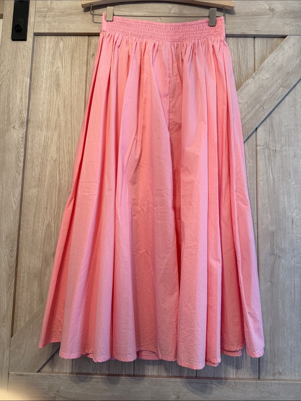 Hermoza x Julia Berolzheimer collaberation Pink Button-Front Maxi Skirt - Picture 2 of 3